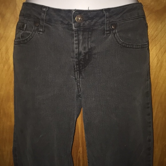 Gray/Black Paris Blues Jeans Size 5 - Picture 2 of 9